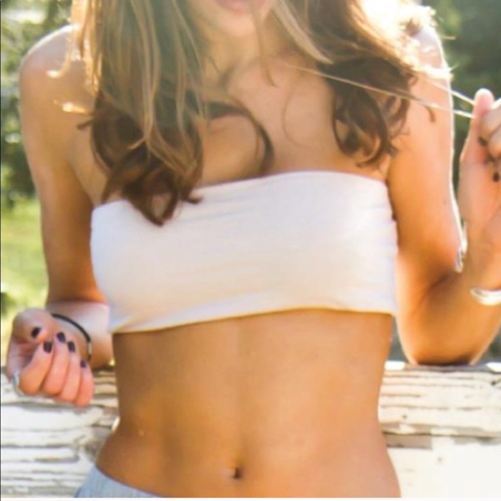 Brandi Melville White Bandeau